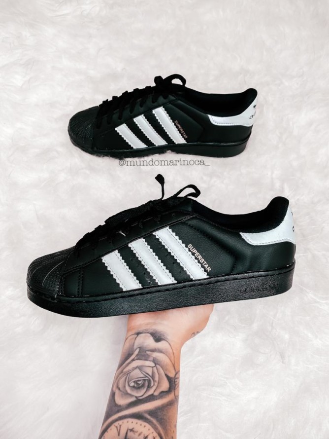 adidas Superstar Preto