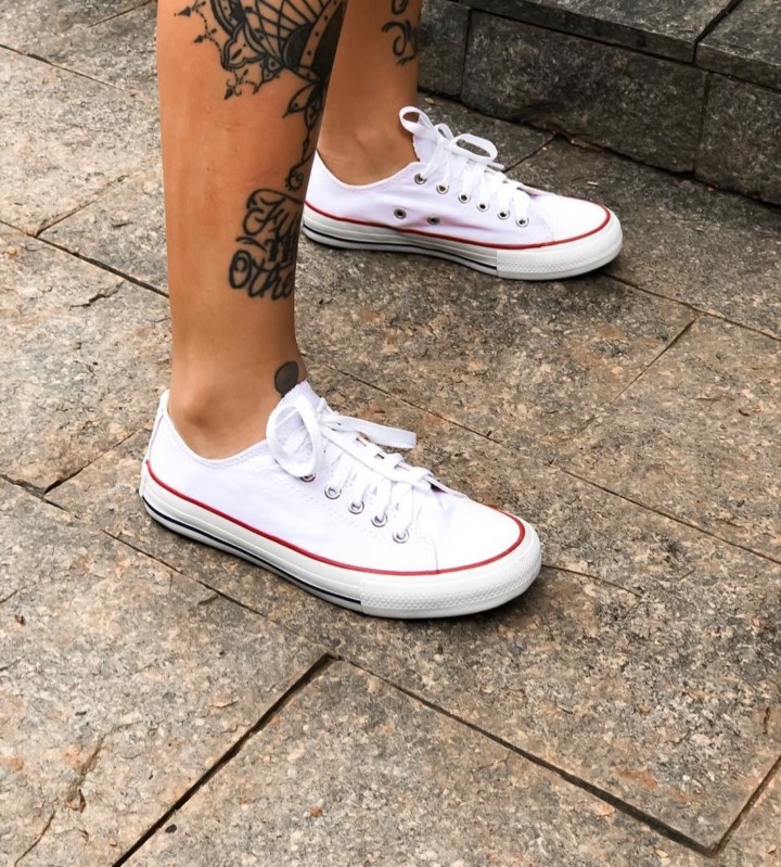 Tênis All Star Plataforma Branco – Marinoca