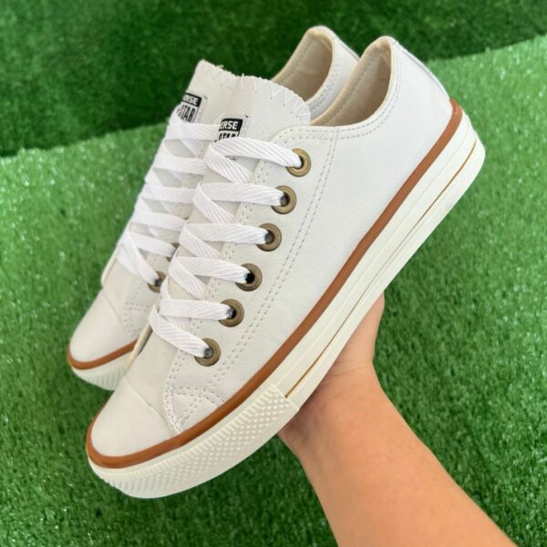 Tênis Converse All Star Off White