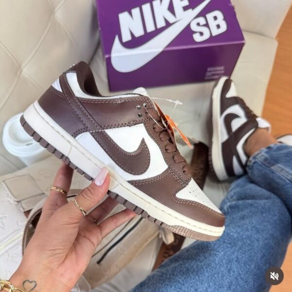 Tênis Dunk Marrom - Linha Premium